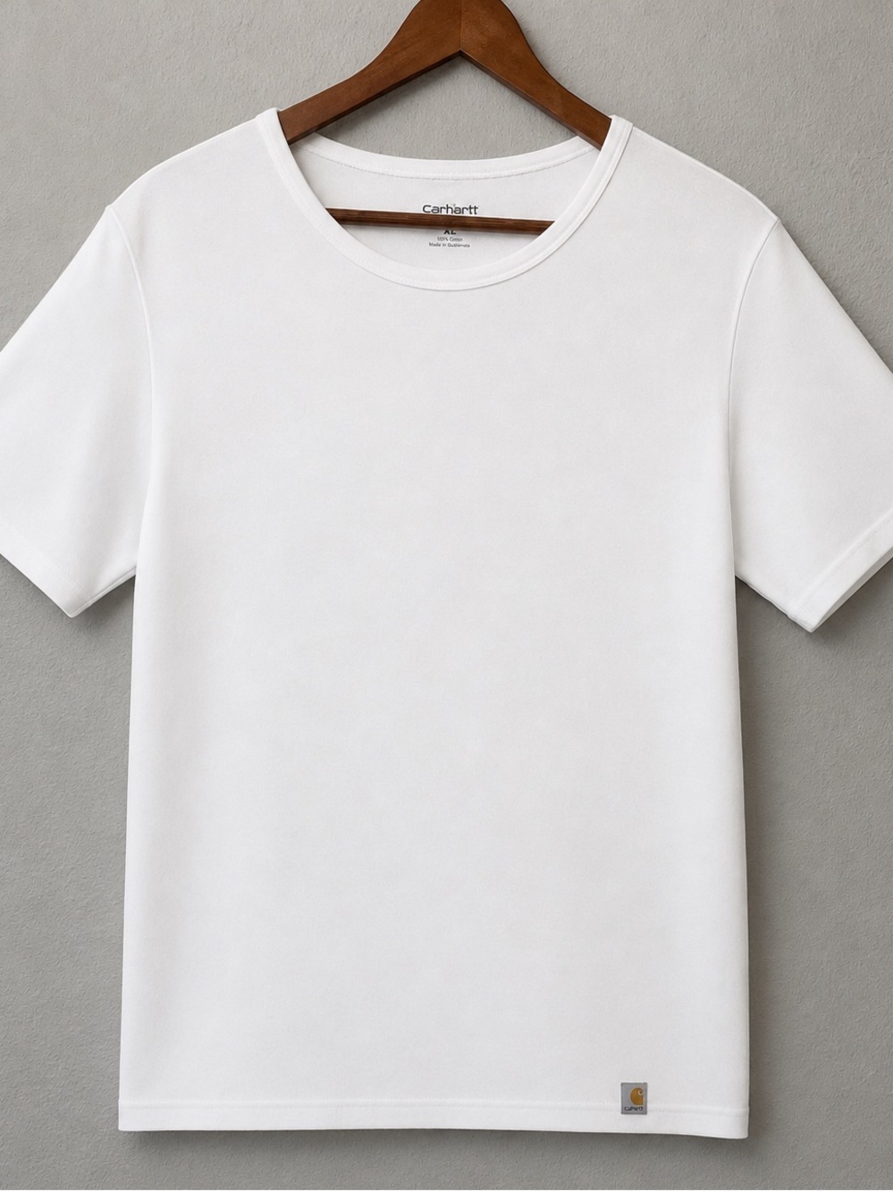 Carhartt for Women White 100% Cotton Short Sleeved Crewneck T-Shirt SZ XL